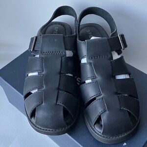 Sperry strap sandal men’s Miami black M9 | fishermen sandals | buckle strap